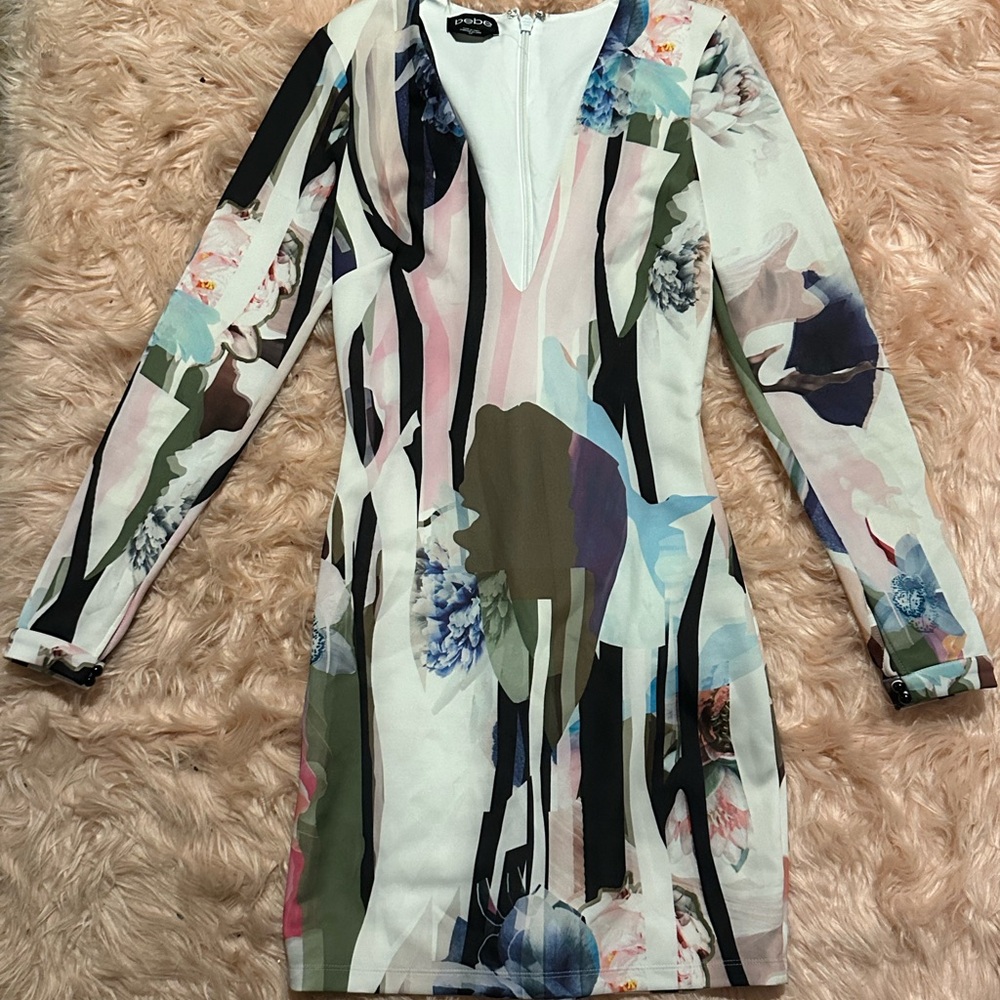 Floral Long Sleeve Dress